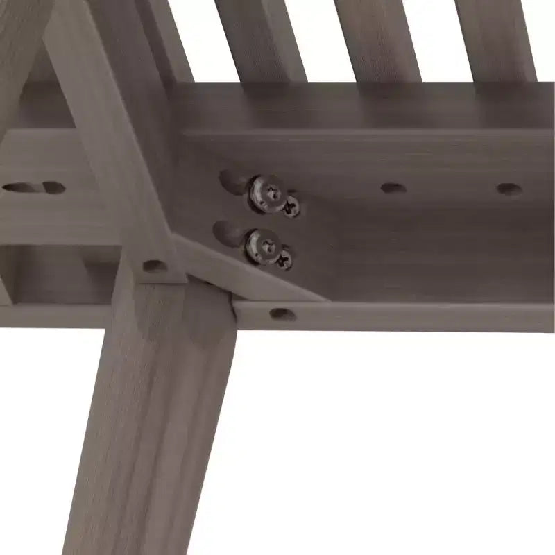 Max & Lily Entryway Bench, Wooden End of Bed Bench for Bedroom, Hallway, Porch, 19