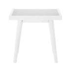 Max & Lily Entryway Bench, Wooden End of Bed Bench for Bedroom, Hallway, Porch, 19
