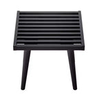 Max & Lily Entryway Bench, Wooden End of Bed Bench for Bedroom, Hallway, Porch, 19