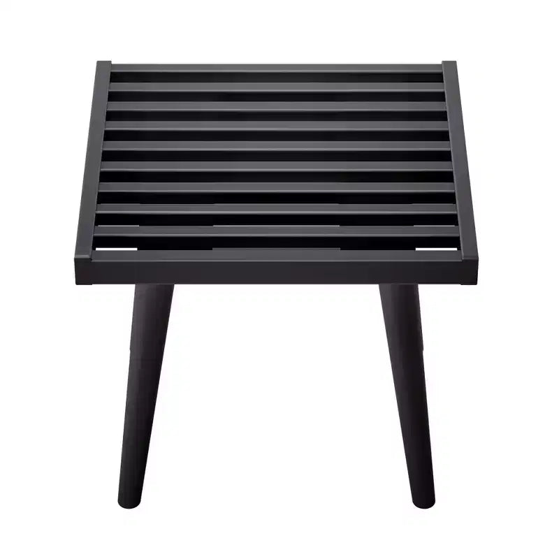 Max & Lily Entryway Bench, Wooden End of Bed Bench for Bedroom, Hallway, Porch, 19