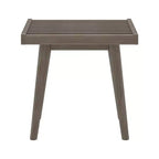 Max & Lily Entryway Bench, Wooden End of Bed Bench for Bedroom, Hallway, Porch, 19