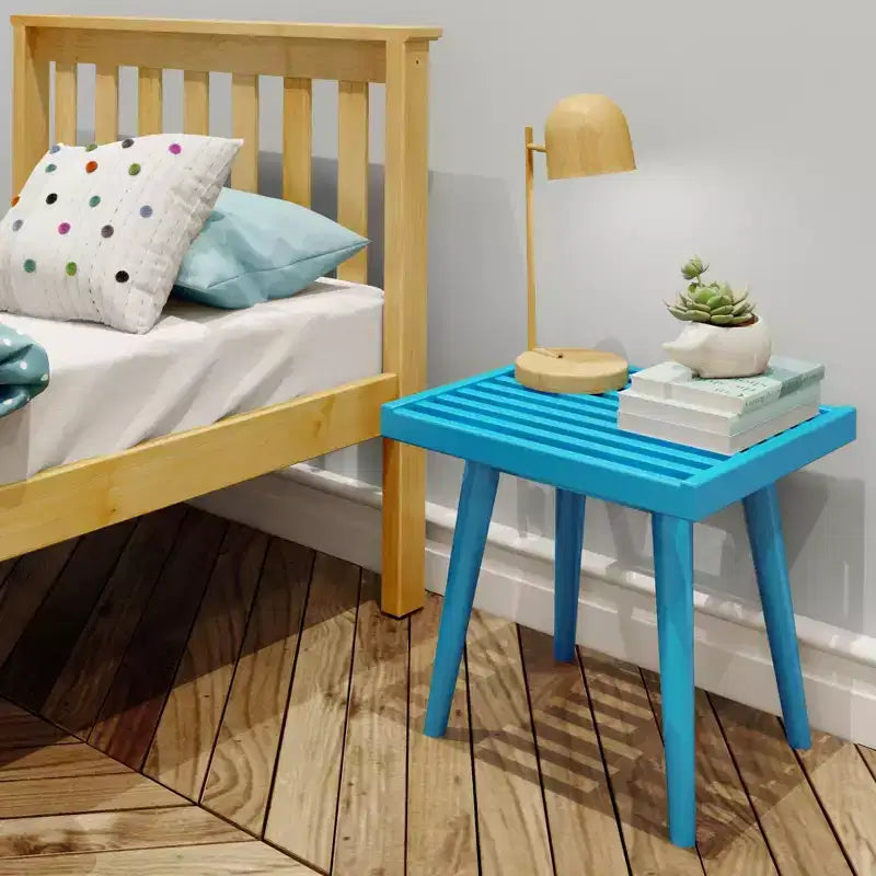 Max & Lily Entryway Bench, Wooden End of Bed Bench for Bedroom, Hallway, Porch, 19