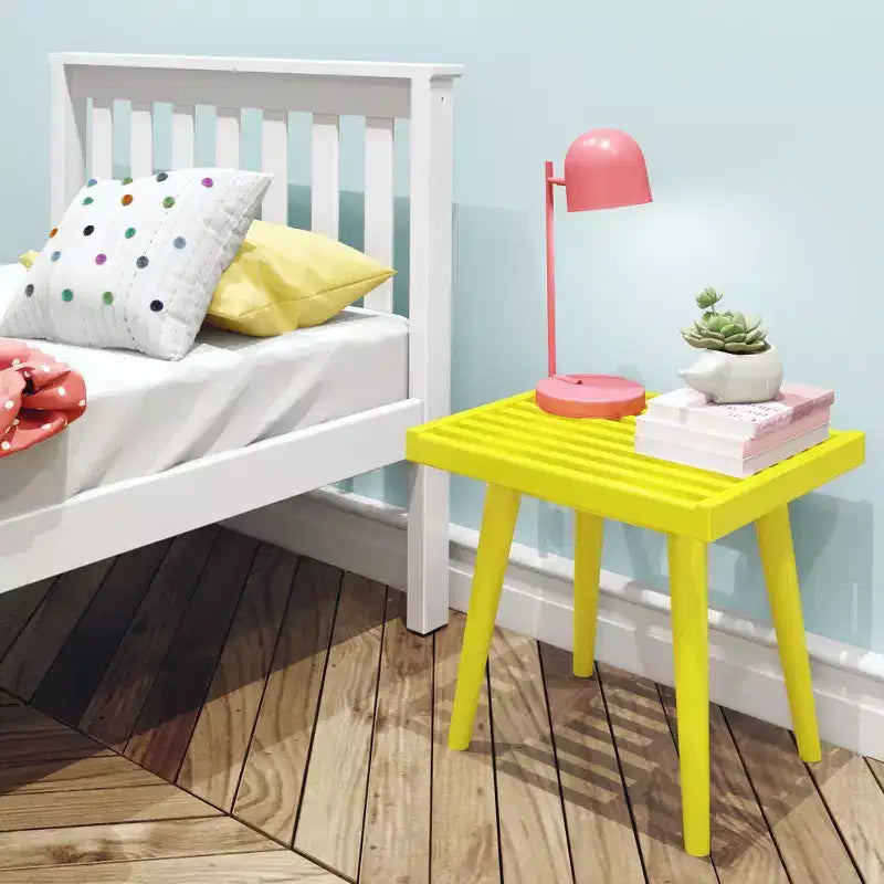 Max & Lily Entryway Bench, Wooden End of Bed Bench for Bedroom, Hallway, Porch, 19