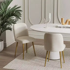 Dovelina Modern Dining Chair Upholstered Dining Chairs Set of 2
