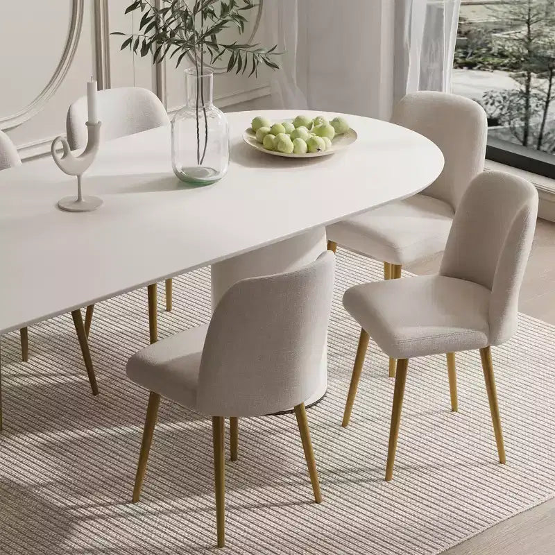 Dovelina Modern Dining Chair Upholstered Dining Chairs Set of 2