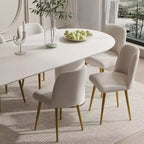 Dovelina Modern Dining Chair Upholstered Dining Chairs Set of 2