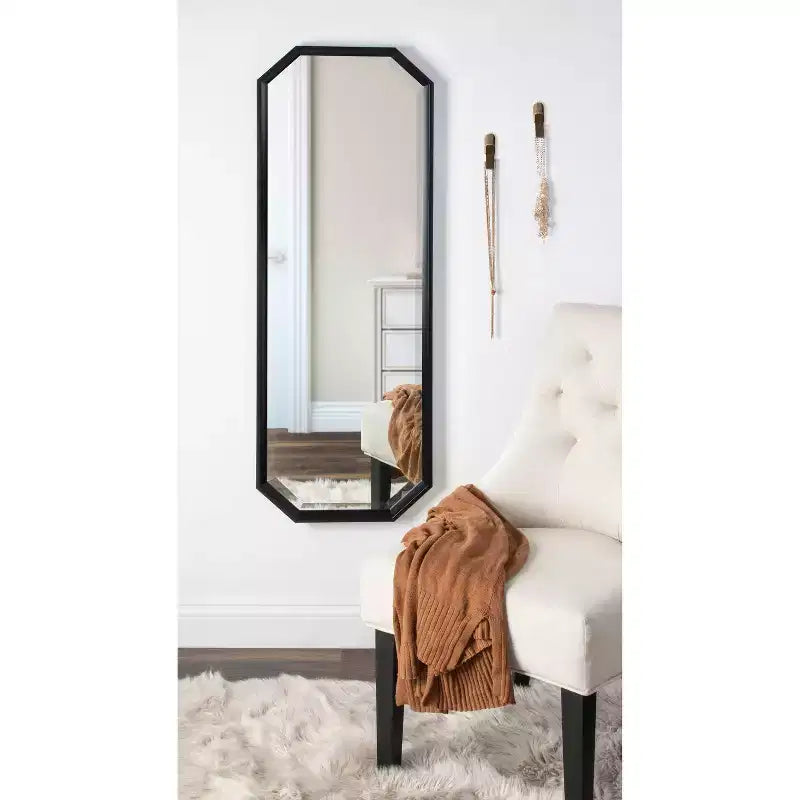 17.5 x 49.5 Calder Full Length Wall Mirror - Kate & Laurel All Things Decor