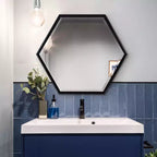 Calder Hexagon Wall Mirror - Kate & Laurel All Things Decor