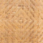 bali & pari Irene Modern Bohemian Natural Rattan Dining Chair