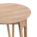 Kate and Laurel Kershaw Round Side Table, 16x16x22, Natural