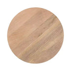 Kate and Laurel Kershaw Round Side Table, 16x16x22, Natural