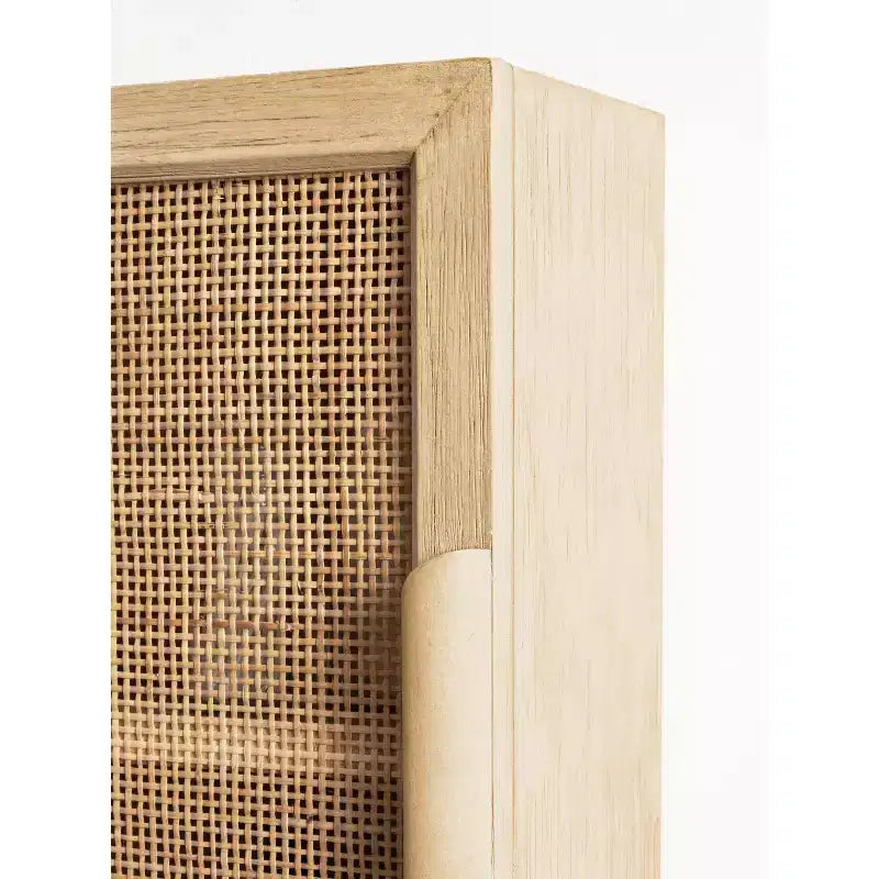 Kate & Laurel All Things Decor Armadietto da Parete Ori in Rattan Naturale