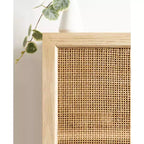 Kate & Laurel All Things Decor Armadietto da Parete Ori in Rattan Naturale