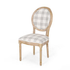 Sedie da pranzo in tessuto stile francese - NH419413
