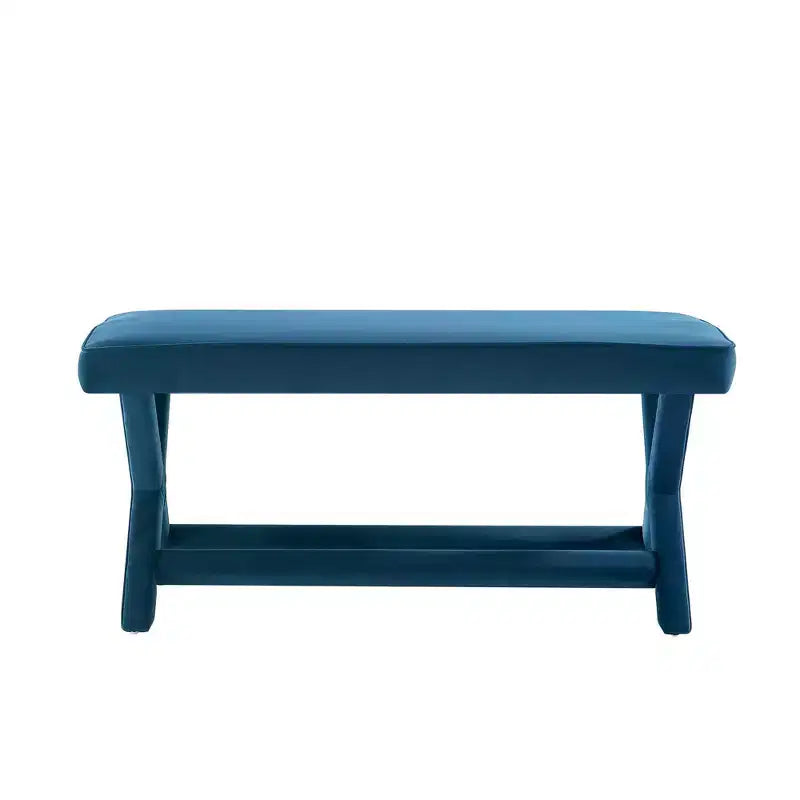 Manhattan Comfort Abigail Pouf Doppio Rivestito in Velluto