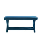 Manhattan Comfort Abigail Pouf Doppio Rivestito in Velluto