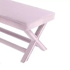 Manhattan Comfort Abigail Pouf Doppio Rivestito in Velluto