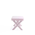 Manhattan Comfort Abigail Pouf Doppio Rivestito in Velluto