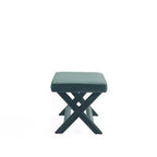 Manhattan Comfort Abigail Pouf Doppio Rivestito in Velluto