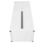 Manhattan Comfort Lee 2 Door and 2 Drawer Wardrobe Closet