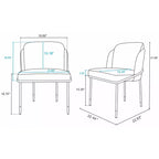 Manhattan Comfort 7pc 59.05" Hathaway and Flor Round Dining Set