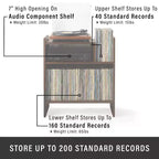 Crosley 28" Portland Record Player Stand