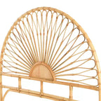 Storied Home Bali Sunrise Woven Rattan Headboard