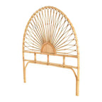 Storied Home Bali Sunrise Woven Rattan Headboard
