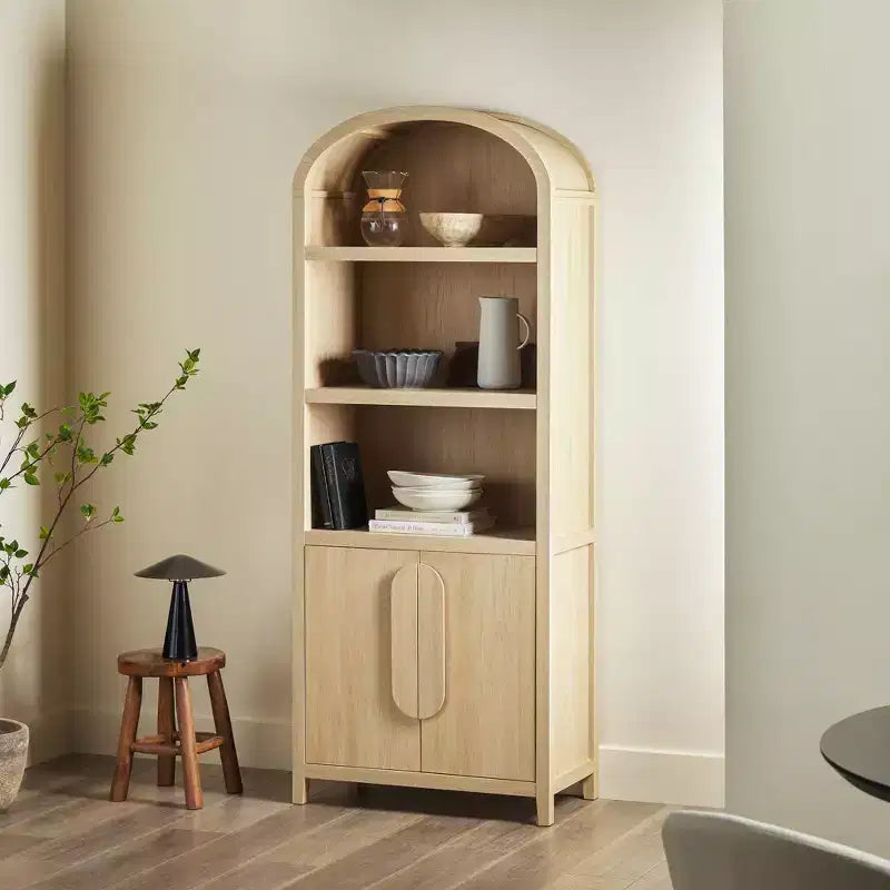 Libreria ad arco a 3 ripiani Saracina Home da 76"