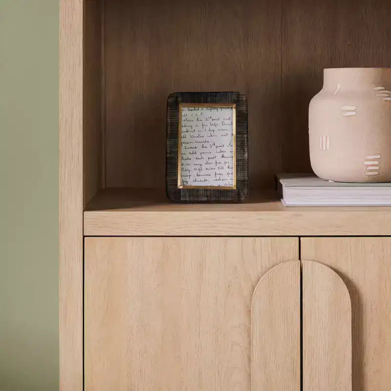 Libreria ad arco a 3 ripiani Saracina Home da 76"