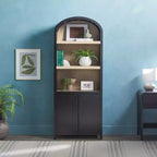 Libreria ad arco a 3 ripiani Saracina Home da 76"