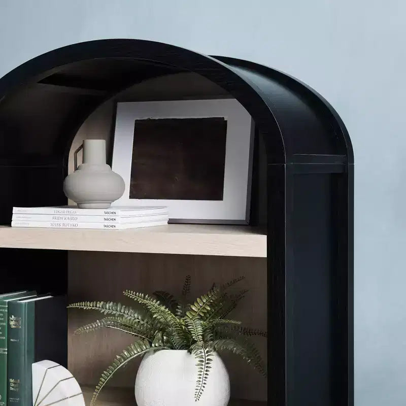 Libreria ad arco a 3 ripiani Saracina Home da 76"