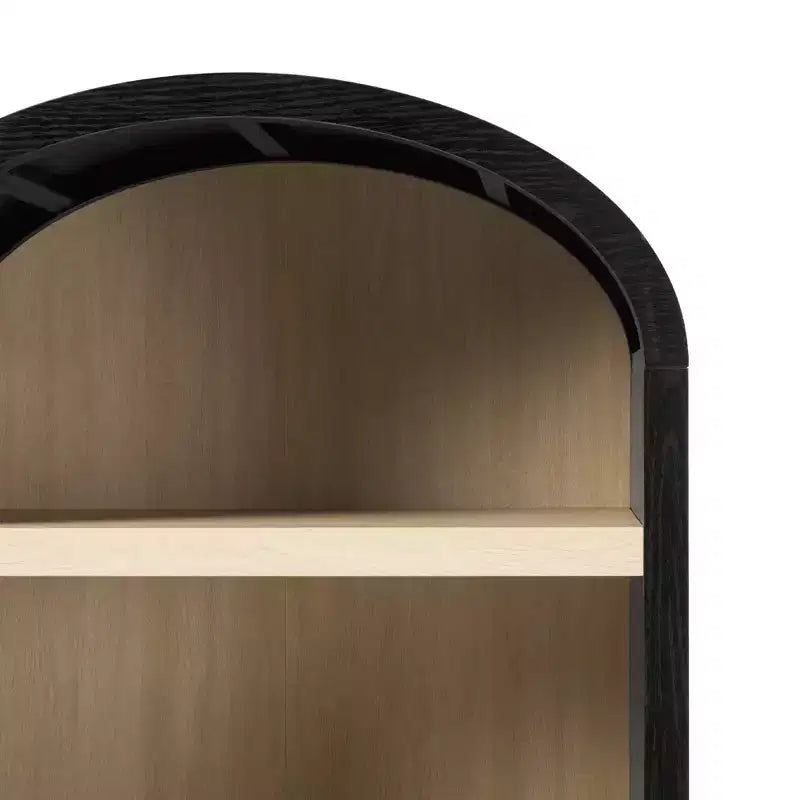 Libreria ad arco a 3 ripiani Saracina Home da 76"