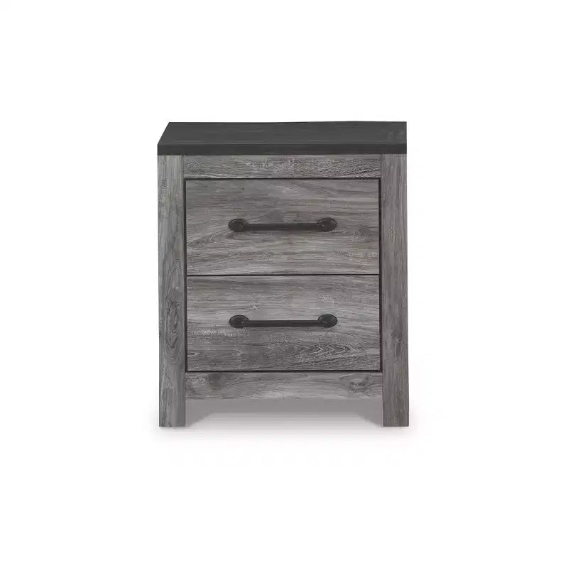 Signature Design by Ashley Comodino contemporaneo Bronyan a 2 cassetti, grigio scuro
