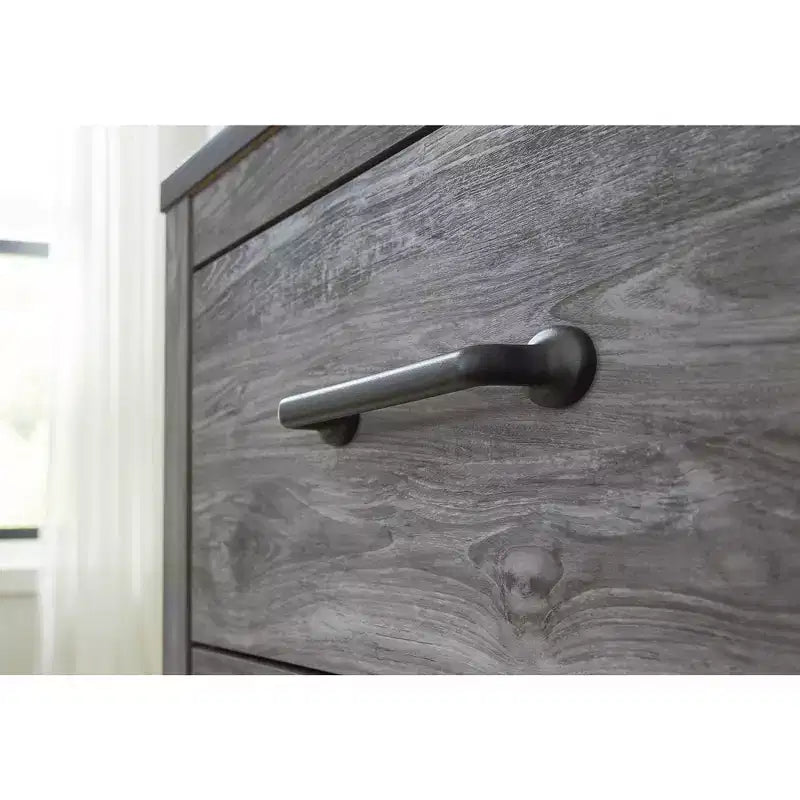 Signature Design by Ashley Comodino contemporaneo Bronyan a 2 cassetti, grigio scuro