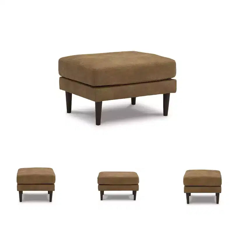 Signature Design by Ashley Contemporary Telora Ottoman, Caramel