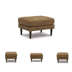 Signature Design by Ashley Contemporary Telora Ottoman, Caramel