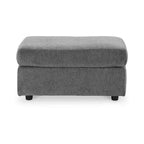 Signature Design by Ashley Contemporary Stairatt Ottoman, Gravel