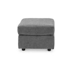 Signature Design by Ashley Contemporary Stairatt Ottoman, Gravel