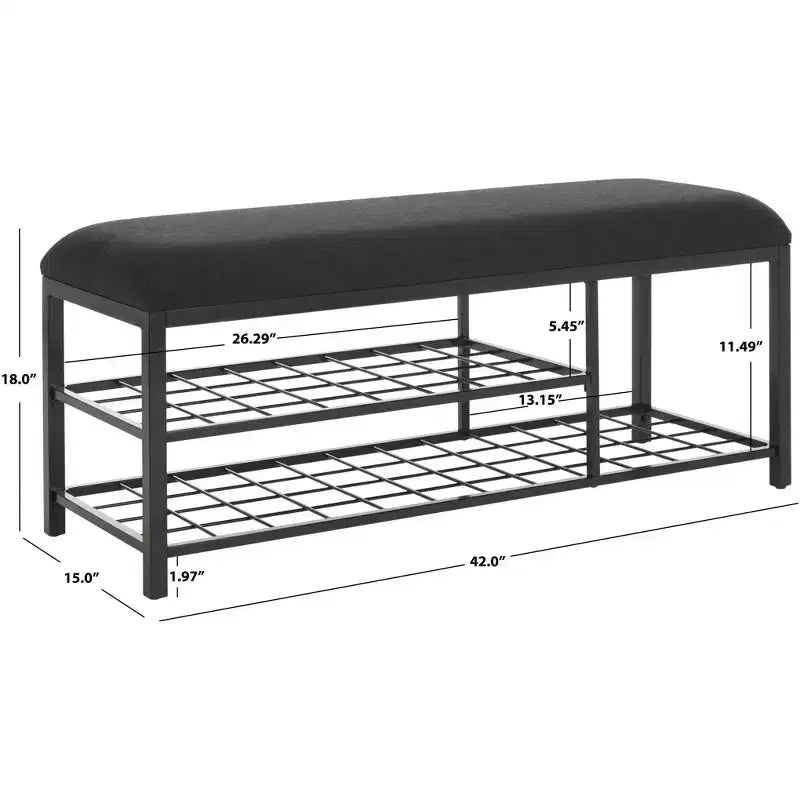 Panca Milligan a Giorno Aperto con Cuscino - BCH5003 - Safavieh