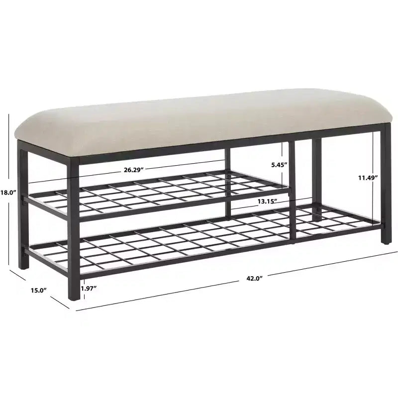Panca Milligan a Giorno Aperto con Cuscino - BCH5003 - Safavieh