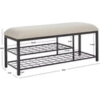 Panca Milligan a Giorno Aperto con Cuscino - BCH5003 - Safavieh