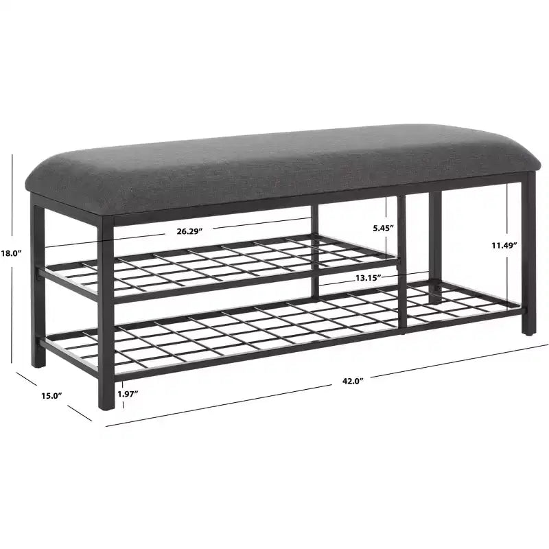 Panca Milligan a Giorno Aperto con Cuscino - BCH5003 - Safavieh