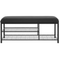 Milligan Open Shelf Bench With Cushion - BCH5003 - Safavieh