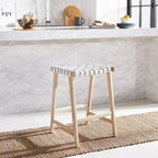 Abreu Rectangle Counter Stool - Safavieh