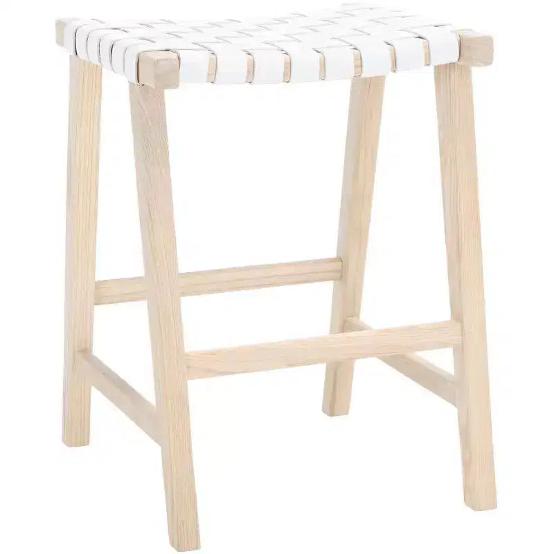 Abreu Rectangle Counter Stool - Safavieh