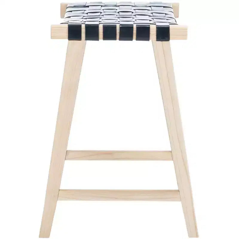 Abreu Rectangle Counter Stool - Safavieh