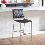 Olenna Woven Counter Stool - BST3011 - Safavieh