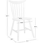 Jodan Dining Chair (Set of 2) - DCH1404 - Safavieh