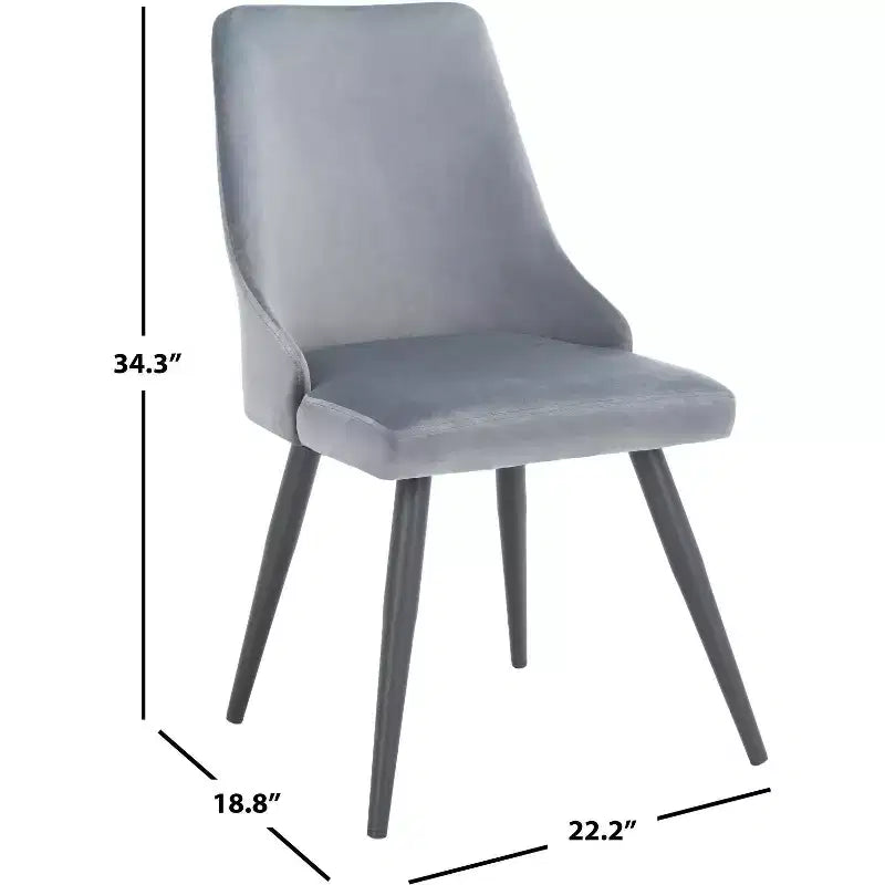 Zoi Upholstered Dining Chair (Set of 2) - DCH7500 - Safavieh